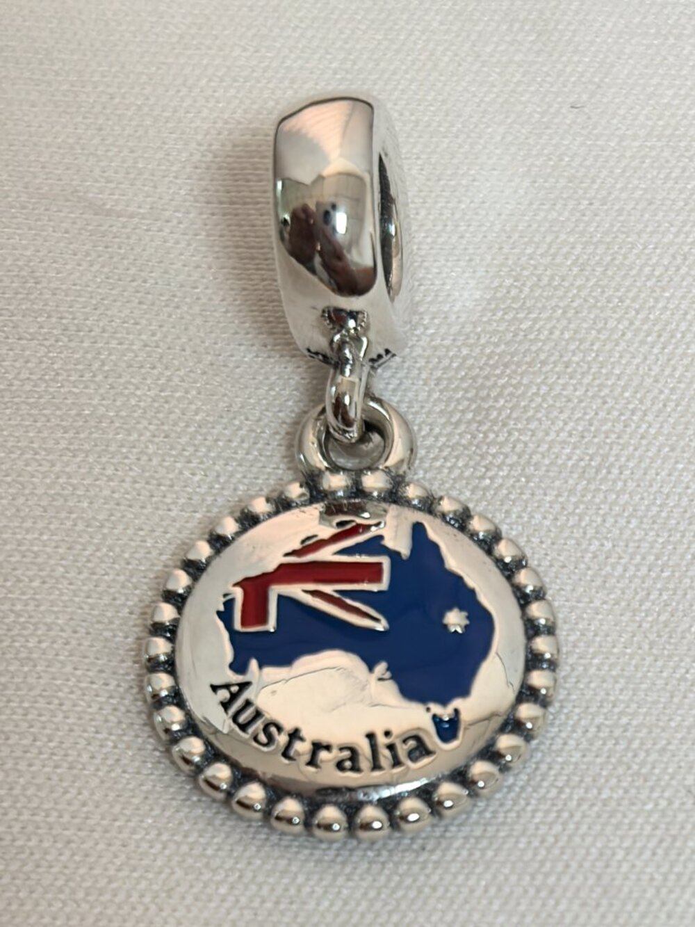 Pandora AUSTRALIA Exclusive Dangle Charm Pendant, S925 Silver Jewelry